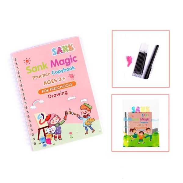 Sank Magic Book Practice Tracing Handwriting Set